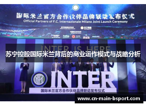 苏宁控股国际米兰背后的商业运作模式与战略分析 苏宁控股国际米兰背后的商业运作模式与战略分析